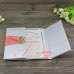 White Silk Wedding Invitations Folio in Boxes 